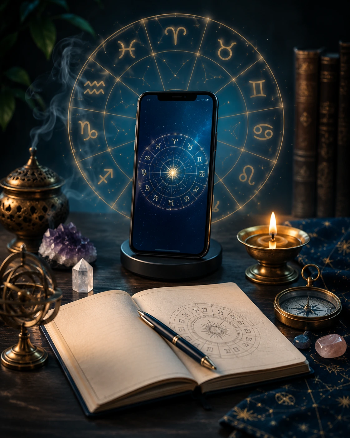 Female astrologer Shravanthi providing a private phone astrology consultation