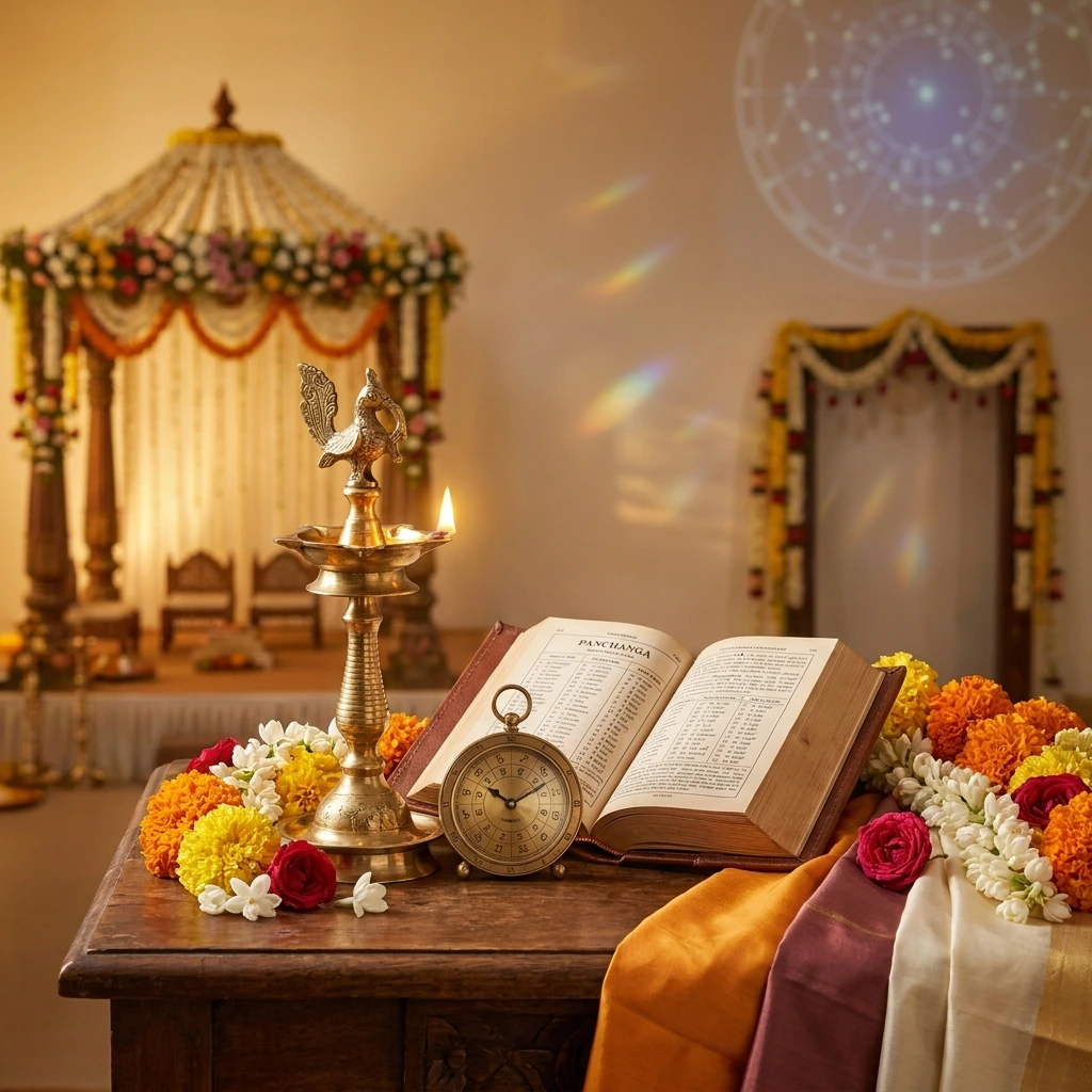 Muhurtham meaning and auspicious time selection in Vedic astrology