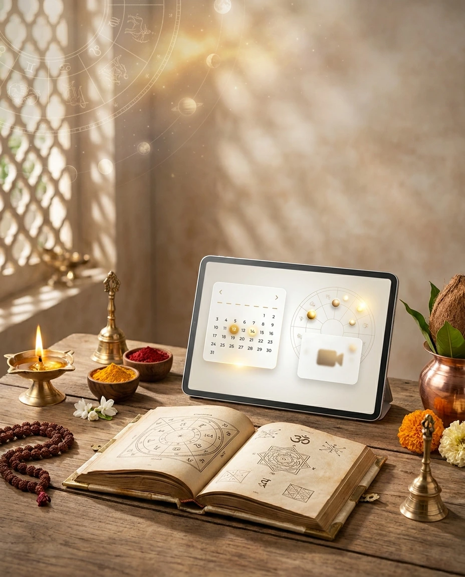 Online muhurtham fixing consultation for marriage, rituals and important events